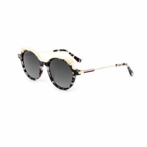 Fashioned Style Eyeglasses Shinny Hollow-out Acetate Women Sunglasses