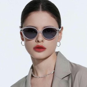 Polarized Cheap Luxury  Women Designer PC Sunglasses Gafas De Sol Sun Glasses Fashion Model Trendy UV400 Square Fashion est Sunglass