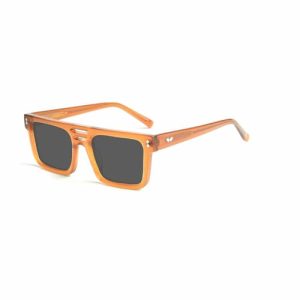 Luxury Men Women Spectacle Big Frame Polarized Acetate Sunglasses