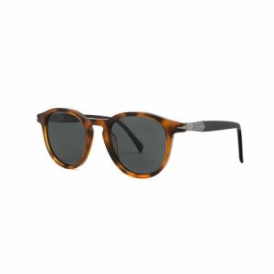 Hot Selling Fashion Round Frames Men Acetate Glasses Optical Trendy Sunglasses