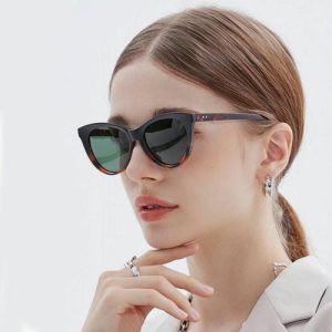 Classic Tortoise  Plastic  Sunglasses In Stock Fashion Sunglass promotional Polarized Sunglasses