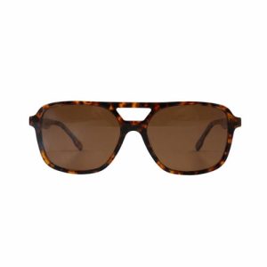 Futuristic-Looking Unisex Polarized Lens Acetate Sunglasses