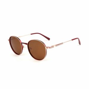 Retro Designe Unisex Metal Frames Polarized Shade Sun Sunglasses