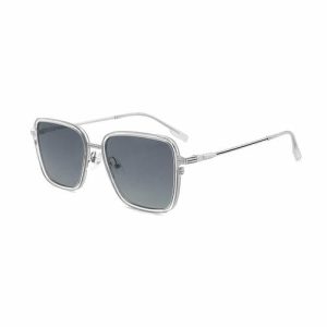 Plastic Frame Metal Fashion Polarized Sunglasses