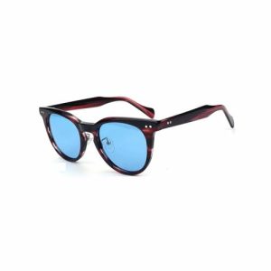 Vintage Acetate Sunglasses Man Style UV400 Sunglasses