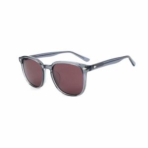 Trendy 100% UV400 Unisex Acetate Polarized Sunglasses
