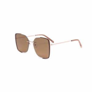 Vintage Half-Frame  Glasses Luxury Metal Men Sunglasses