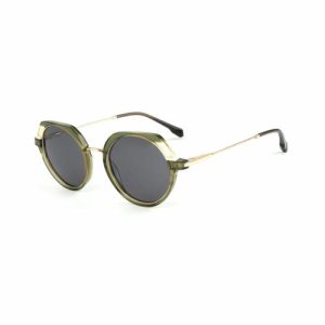 Pupular Fashion Unisex Acetate & Metal Sunglasses