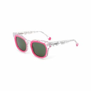 Unique  Design Woman Men Lamination Acetate Sunglasses