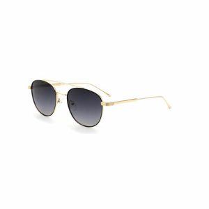 Fashionable Design Double Bridge Men Metal Sunglasses