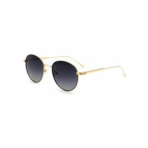 Fast-Selling Superior Unisex Round Frame Polarized Metal Sunglasses
