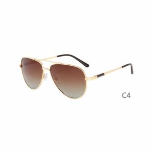 Best-seller  unisex Double bridge Fashion Eyewear metal Sunglasses