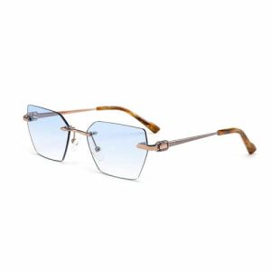 Gradient Color Fashion Sunglasses Rimless Sunglasses Square In Stock luxury sunglass