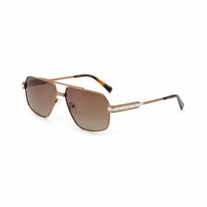 Stock Double Nose Bridges Design Style Irregular Metal Men Optical Frames