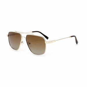 Fashion Metal Frame Double Bridge Sunglasses China Hot-Sale Polarized Sunglasses