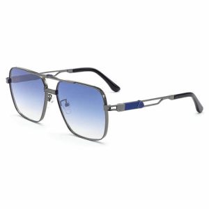 Luxury Fashion  unisex  Sunglasses Personality polarized Metal Sunglasses