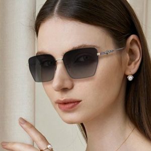 Design Eyewear Metal Women Sunglasses Beautiful Sun Glasses