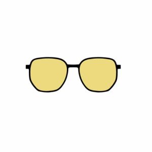 Fashion Polygon Clip On Sunglasses
