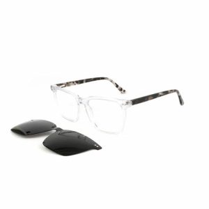 Design Beautiful Acetate Clip on Sunglasses