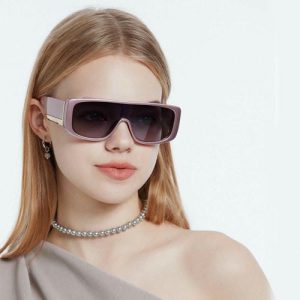 China Factory Square Protect Eye PC Sunglasses Goggles Fashion Trendy  in Stock Wholesale Square PC Sunglasses Cheap Sunglass