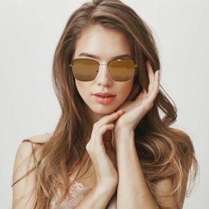 Polarized  Nylon Lenses Metal Sunglasses Custom Logo Unisex designer sunglass in Stock outdoors eyewear glasses