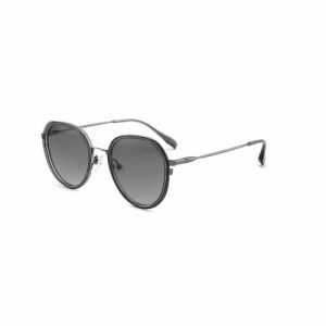 Fashionable Style Design Round Titanium Shiny Acetate Popular Vintage Sunglasses