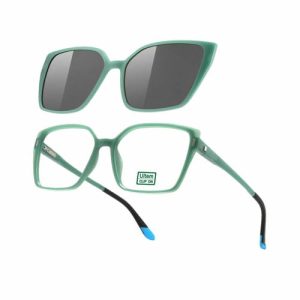 Unisex High End Lightweight Ultem Clip on Sunglass with Original Design Sunglasses