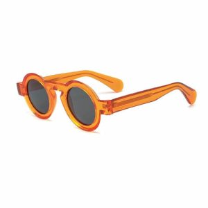 Arrive China Factory Sale Round Retro TR Sunglasses Women Men Sun Glasses UV400 Anti-UV