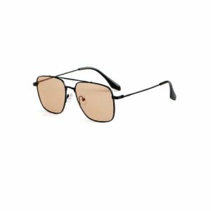 Trendy Cool And Gentle Men Metal Sunglasses