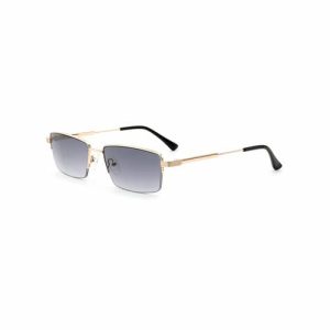 Factory Wholesale Classic Rectangle Artisanal Men Metal Sunglasses