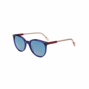 Fashion  Design Vintage Round Frame Luxury Acetate Women Men Sunglasses