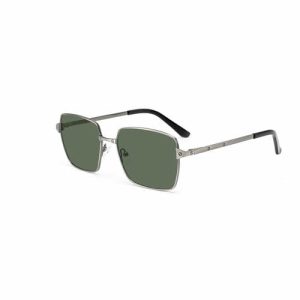 Half Frame Fashion Men Personalized Metal Polarized Sunglasses