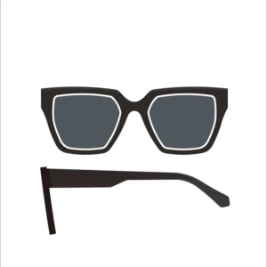 1201Z-1 Luxury Acetate Custom Sunglasses Women’s Sunglasses with Polarized Lenses Eyewear UV400 New Design High-Grade Trendy