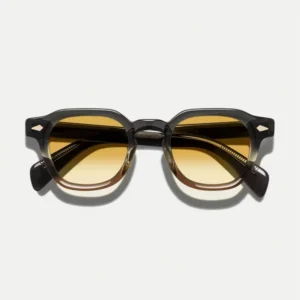 1202 Round Acetate Sunglasses Fashion Vintage Custom Logo Shades Men Women