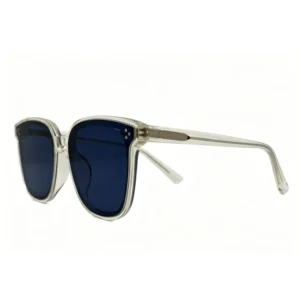 1490S Minimalist Square Full Rim Acetate Frame Sunglasses UV400 Anti Radiation for Daily Commute & Outdoor Use