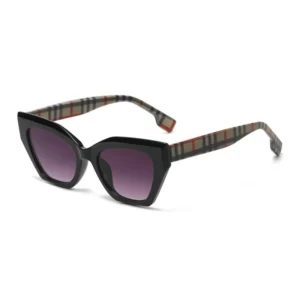 2218 Small Frame Multi Color UV400 Polarized Sunglasses Unique Cat Eye Trend