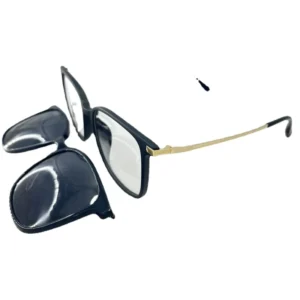 2228 Myopia Frame Set Mirror Glasses Sunglasses Men and Women’s Two Clip on the Eye