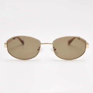 2420 Oval Metal Nylon Lens Sunglasses Men Retro Women Sunglasses Handmade