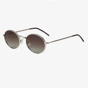 3010 Classic Personality Polarized Gradient Lentes De Sol Custom Logo Metal Round Frame Sunglasses Men Women