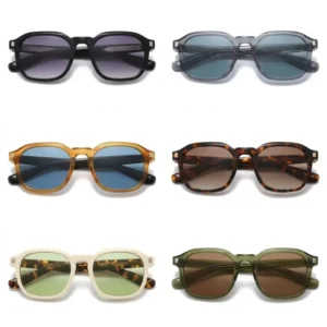 3012 Fashion Designer Sunglasses Square High Quality Polarized Men’s Sunglasses Outdoor Custom Acetate Sunglasses