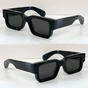 3401 Classic Retro Square Plastic Thick Frames Sunglasses Women Custom Logo Fashion Rectangle Sunglasses Men