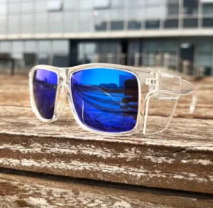 3416 Z87.1 Custom PC Frame PC Lens Side Shield Safety Sunglasses Men Women