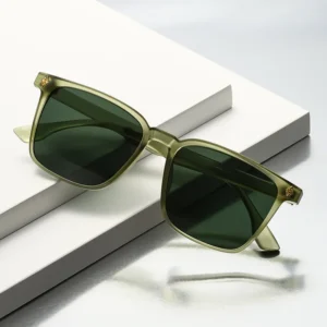 4771 New Square Frame European American Style Retro UV400 Sunglasses Women Men Unisex High end Simple Elegant Temple Design