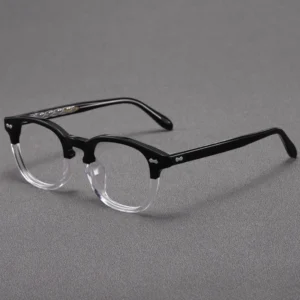 511 Handmade Acetate Glasses Frame Red Light Glasses Eye Glasses for Optical Manufacturer