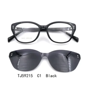 59215 Clip on Glasses 2 in 1 Magnetic Clip on (Extra Lenses Available Yellow & Red) Unisex