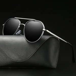 6084 Manufacturers Men’s Polarized Frame Sunglasses