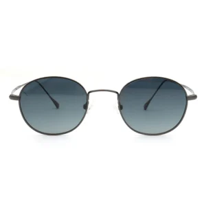 7061 Classic Oval Metal Sunglasses Polarized UV Protection for Daily and Travel