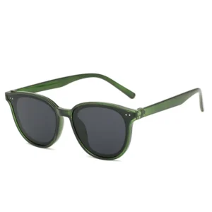 76600 Retro Sunglasses Lightweight Plastic Frame UV400 Protection Unisex Streetwear Style