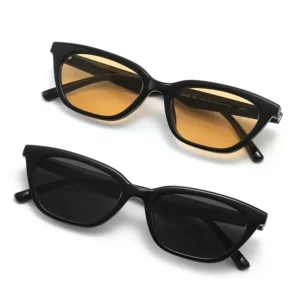 8025 Trendy Classic Square Sunglasses for Women and Men UV400 TAC Lenses TR90 Frame
