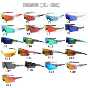 9275 Half Frame Sports Sunglasses Men Women UV Protection Running Cycling Sunglasses